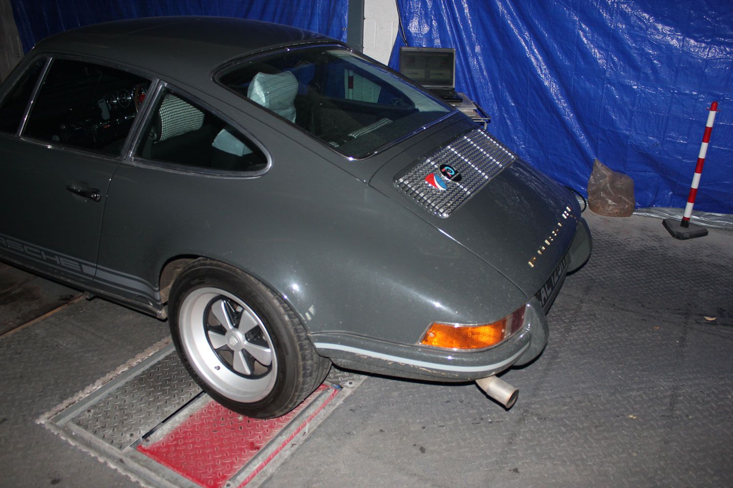 damper efficiency measurement